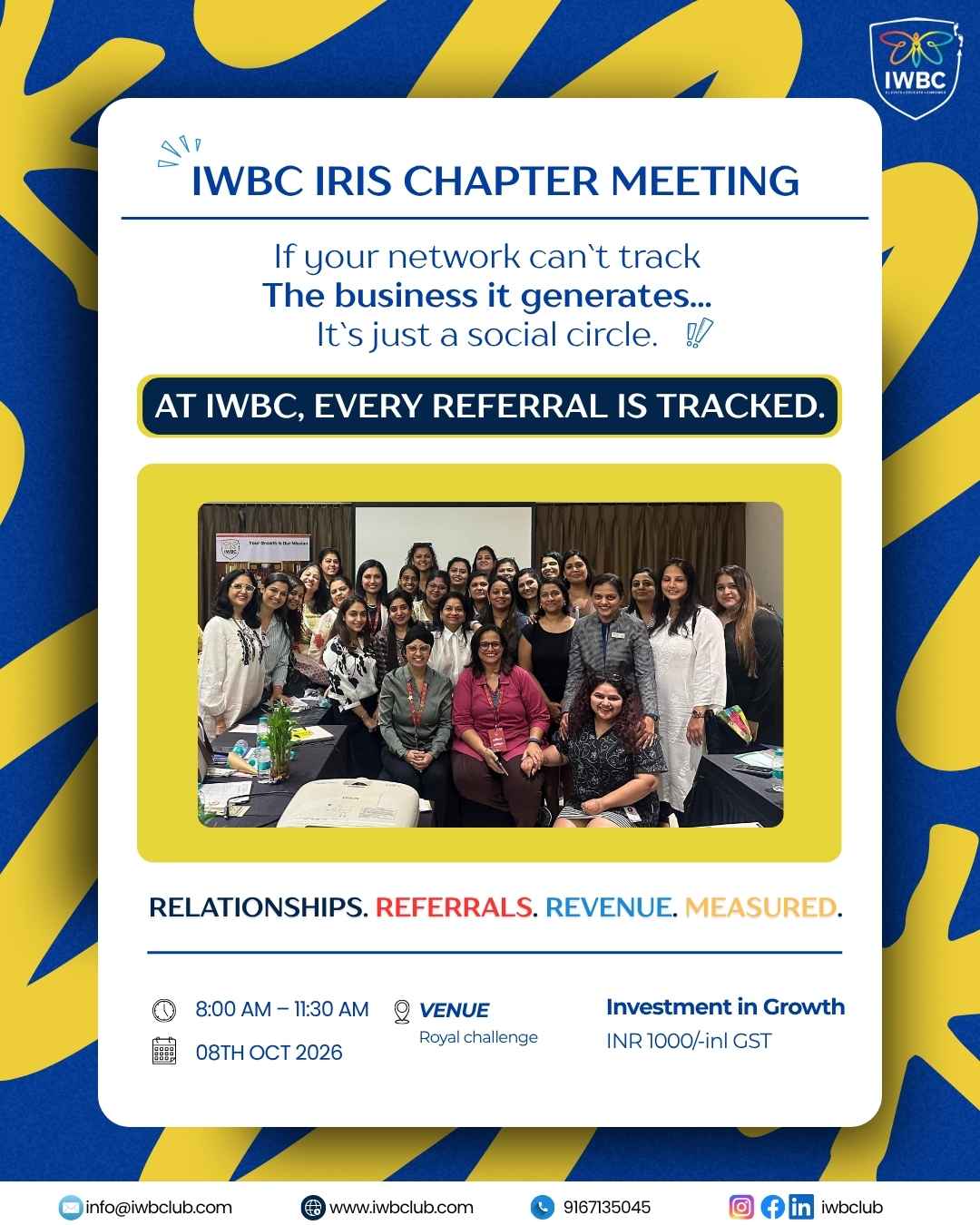 Chapter Iris Board Meet